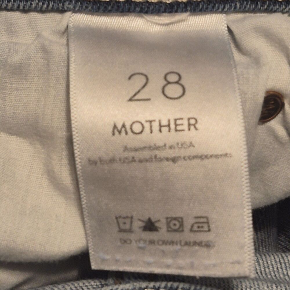 Mother Jeans Women Size 28 Mid Rise Dazzler Ankle Satisfaction Guarateed (27x27) - Picture 6 of 7